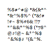 Just some gibberish using special characters